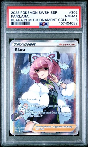 Klara graded PSA 8 for sale on eBay