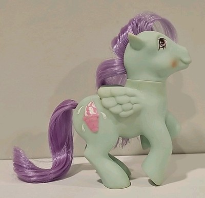 PEPPERMINT CRUNCH G1 My Little Pony Sundae Best 1987 Hasbro Vintage PEPPER Mint