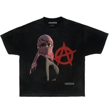 Neniom Desert Vintage Boxy Shirt Graphic Tee Streetwear Y2K