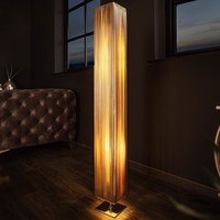 Moderne Designer Stehlampe Paris 120Cm Gold Stehleuchte Bodenlampe Stehlampe