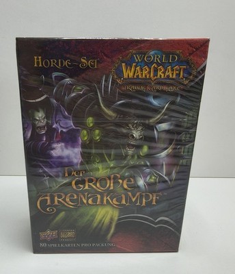 World of Warcraft TCG - Der Große Arenakampf - Horde Set - Neu & OVP