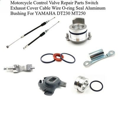 Motorcycle Control Valve Switch Exhaust Cover Cable Wire O-ring Seal For YAMAHA