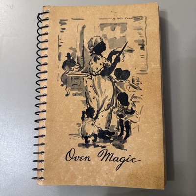 1946 VTG Linly Heflin Oven Magic Spiral Community Cookbook Birmingham Alabama