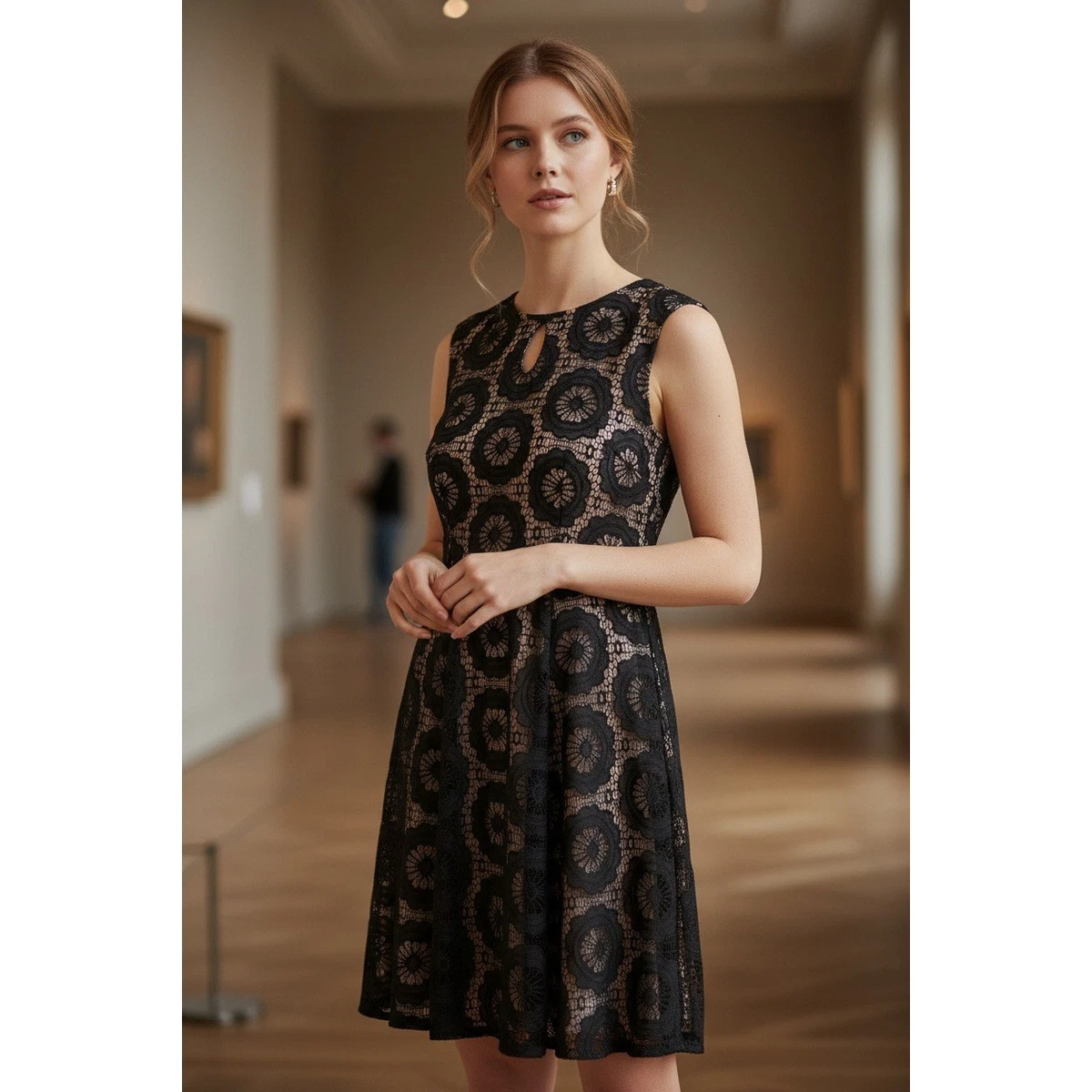 London Times Black Lace Dresses for Women for sale | eBay