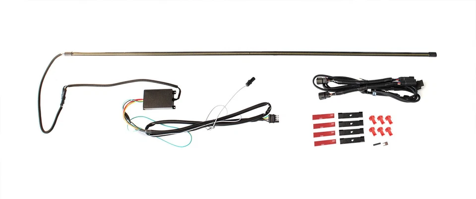 Barra de luz de freno para puerta trasera Chevy Colorado Putco 2015-2025 hoja LED roja y blanca Foto 2 de 4