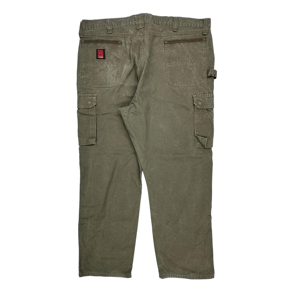 Wrangler Cargo Pants - 42W 32L Green Cotton