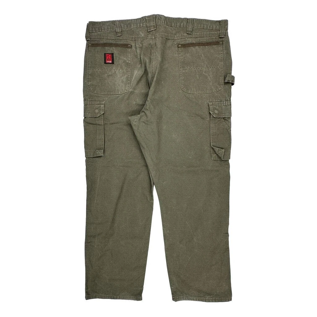 Wrangler Cargo Pants - 42W 32L Green Cotton