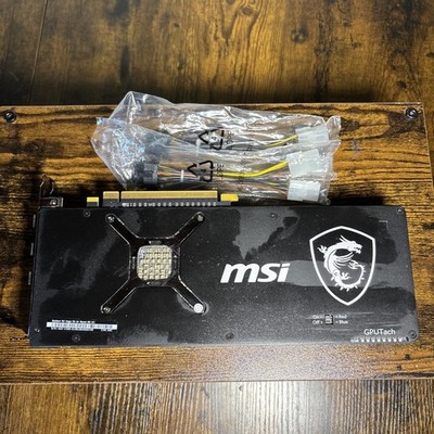 MSI Radeon RX Vega 56 Air Boost 8G OC Graphics Card | eBay