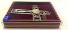 New! William J. Kirten 6" Silver Tone Pewter Cathedral Touch Baptismal Cross — photo 4