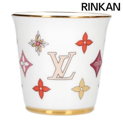 Louis Vuitton GI0876 Set of 4 Goblets Monogram Glasses Men's Used 518d22ec60ce9d