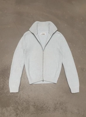 SS 2008 MAISON MARTIN MARGIELA 14 pastel blue trucker knit size S - Photo 1/4