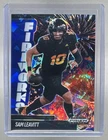 2025 Panini Prizm Black Football Blue Ice Sam Leavitt #3