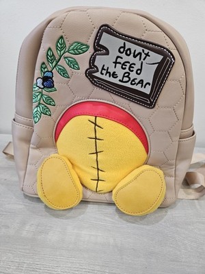  Danielle Nicole Disney Winnie the Pooh Don't Feed the Bear Mini Backpack  