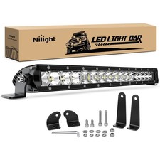 Nilight - 40004C-A LED Light Bar 21inch 100W Spot & Flood Combo Single Row 90...