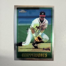 1997 Topps Chrome #97 Chipper Jones Braves