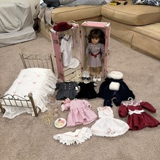 American Girl - RETIRED - Samantha Doll w/Trunk, Accessories, Clothes, etc. LOT