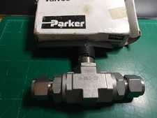 PARKER BALL VALVE, 1/2"  P/N 8A-B8LJ2-SSP, MANUAL, SERIES B, Ball Valve