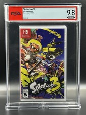 Splatoon 3 • PSA 9.8 A++ • Nintendo Switch