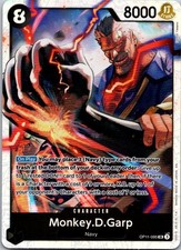 Monkey D. Garp OP11-095 SR Fist of Divine Speed - ONE PIECE Card Game English NM