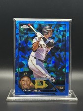 2023 Topps Chrome Sapphire - Cal Mitchell Rookie Card No. 313