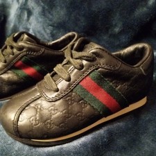 Gucci Ace GG Supreme Sneakers For Kids 271315 Size 23 Authentic gently used
