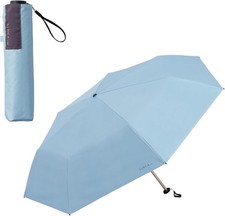 Wpc UV Protection Parasol for Sun Rain SiNCA MINI Saxe Blue Color 50cm 190g