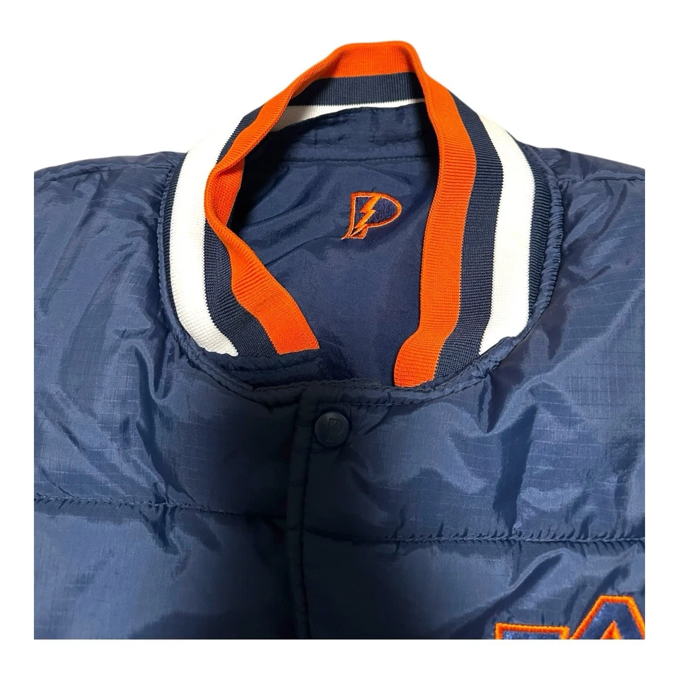 Vintage Auburn Tigers Pro Player REVERSABLE Puffer Jacket Football Size Large - Image 3 of 4