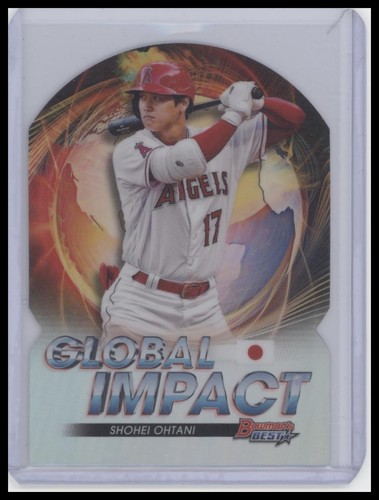 2022 Bowman's Best Global Impact Die Cuts #GI-1 Shohei Ohtani Angels