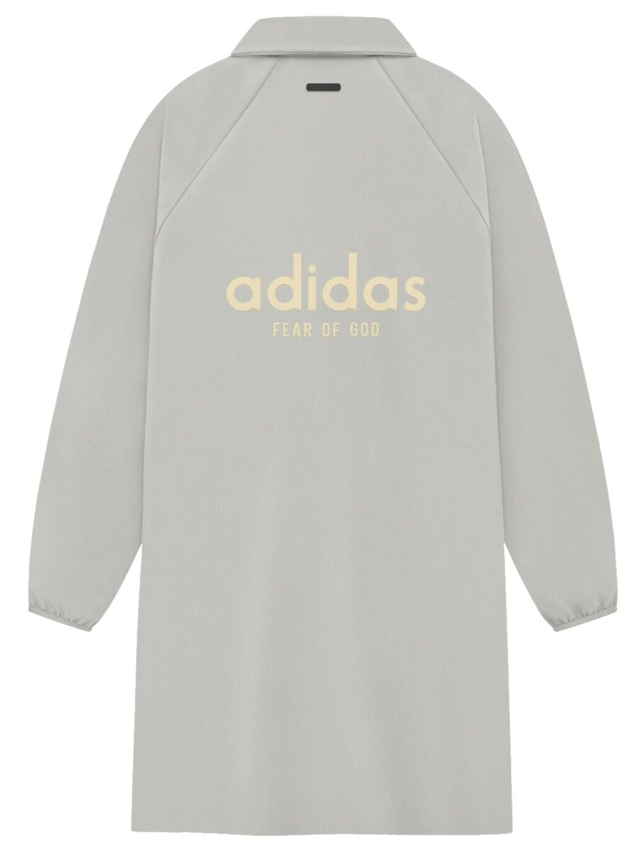 Fear Of God X adidas Originals Car Jacket Sesame Oversized Long