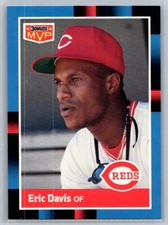 1988 Donruss Baseball Bonus MVPs #BC-2a Eric Davis - VG - Cincinnati Reds