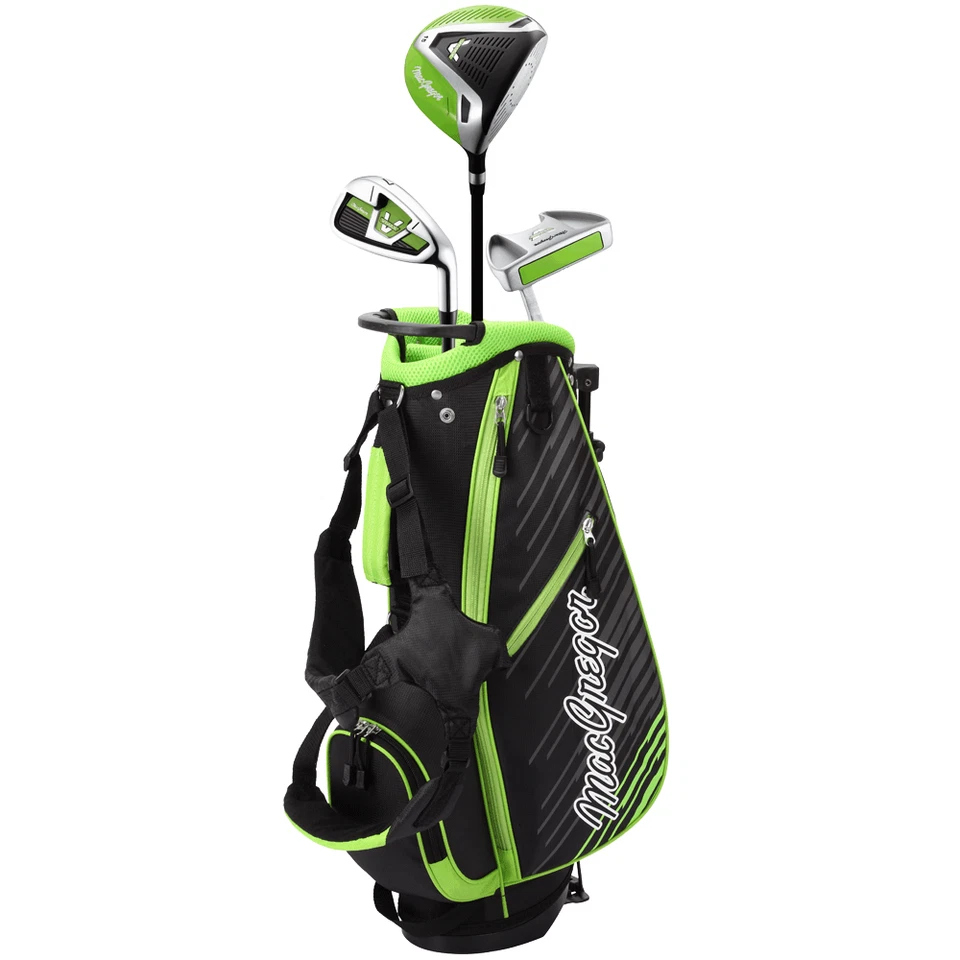 MACGREGOR V-MAX PREMIUM JUNIOR PACKAGE SET +GOLF STAND CARRY BAG / AGE 3-5 YEARS - Image 2 of 4