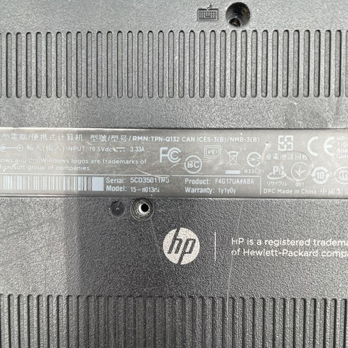 HP Pavilion 15.6inch Touch AMD A8-5545M 15-n013dx Laptop - READ - Afbeelding 9 van 11