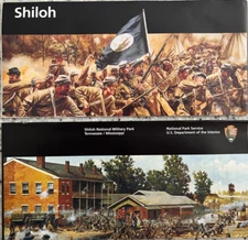 2025 SHILOH MILITARY PARK   NATIONAL PARK SERVICE UNIGRID BROCHURE/MAP  New