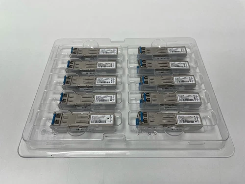 10 x CISCO GLC-LH-SM. 90 DAY WARRANTY. FREE UK SHIPPING