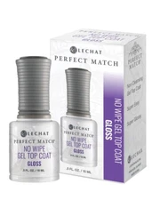 LeChat No Wipe Gel Top Coat Gloss 0.5oz