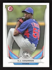 2014 Bowman Draft Top Prospects #TP-72 C.J. Edwards Chicago Cubs