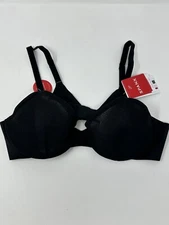 NEW Spanx Sz L A-C Very Black SheerFlex Fit To You Bra Unlined 30071R W2