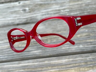 Christian Rothschild Eyeglasses Frame CR 68 Red Glasses Frame 53[]15 ...