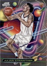 2024 Topps Cosmic Chrome Denver Nuggets - RC Julian Strawther #176
