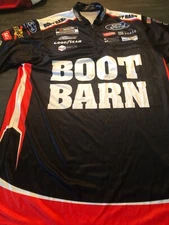 Zane Smith #38 Boot Barn Nascar Crew Shirt Small