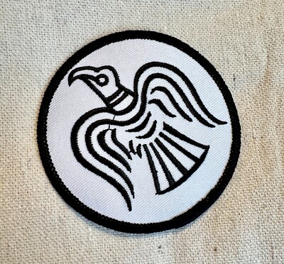 Subdued Rare Viking Raven Banner ACU Odin Geborduurd