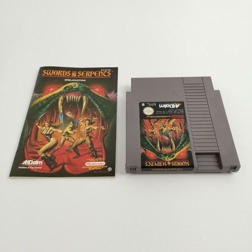 Juego Nintendo Entertainment System: Swords and Serpencs | embalaje original nes - pal noe-1 - Imagen 2 de 7
