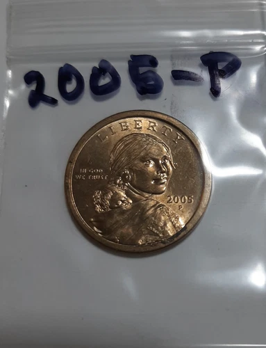 2005-P Sacagawea Dollar — photo from the most recent tracked eBay sale
