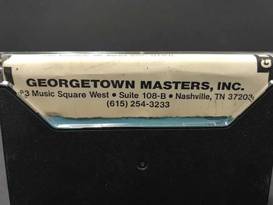 Hank Williams, Jr. Pure Hank Cassette PROMO Master Tape Warner Bros WB 1991 - Image 2 of 4