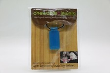 Dr. Bloom's Chewable Jewels Rectangle Necklace, Blue Topaz 3pk