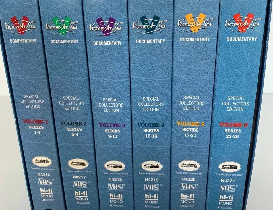 Victory at Sea Special Collectors Prepack (VHS, 6-Tape Set) - Image 4 of 4