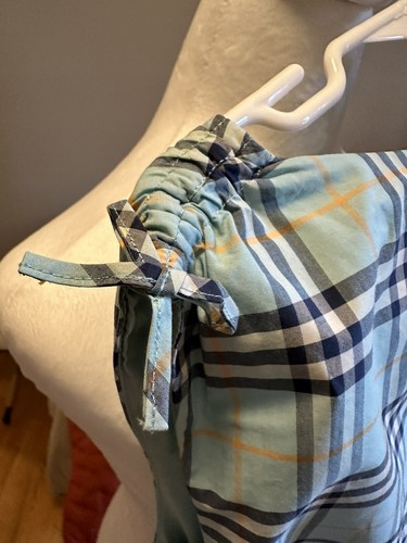 Burberry dress for girls with turquoise checks size 10y Worn Once! Bloomingdales - Picture 6 of 10