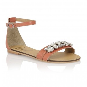 jewelled flat sandals uk