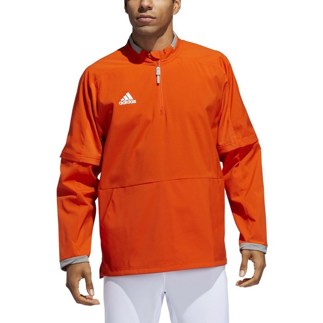 adidas Men's Fielder's Choice 2.0 Convertible Cage Long Sleeve Jacket