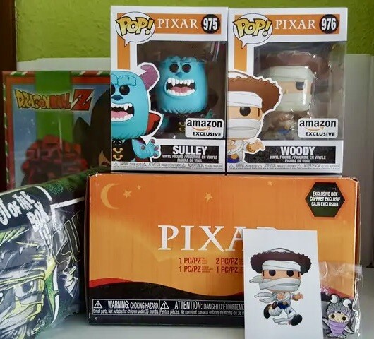 Disney - 限定FUNKO POP! ピクサー　ハロウィン限定BOX Amazon.com: Funko POP! Disney: Pixar Halloween - Sulley